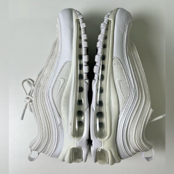 Nike Air Max 97 Triple White Ripple Cushion DH8016-100 Running Sneakers 7 - Picture 5 of 11